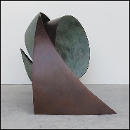 Sculpture en bronze massif 190-Déluge