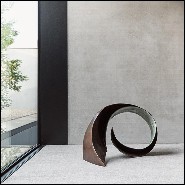 Sculpture made with solid bronze 190-Deluge