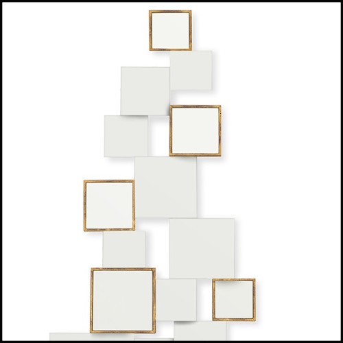 Miroir 119 - Cubic - Miroir salon - Pacific Compagnie.