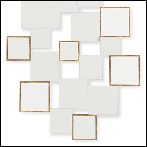 Miroir 119 - Cubic | Mirror 119- Cubic - Living Room - Pacific Compagnie.