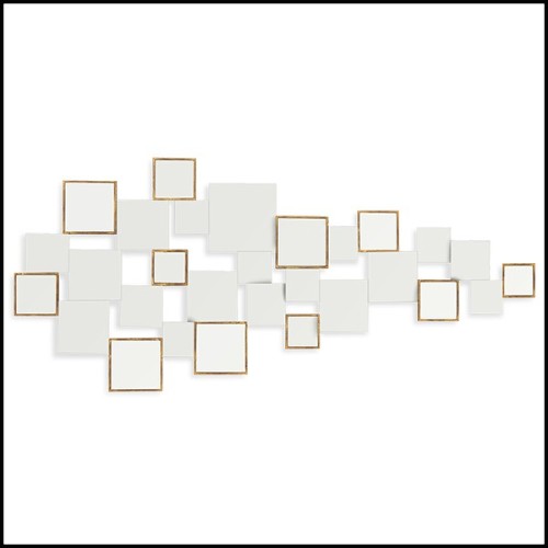 Miroir 119 - Cubic - Miroir forme cubique - Pacific Compagnie.