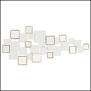 Miroir 119 - Cubic | Mirror 119- Cubic - Reflective Surface - Pacific Compagnie.