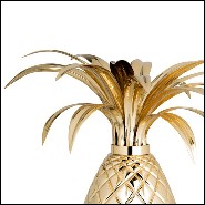 Lampe de table en forme ananas finition plaquée or 157-Ananas