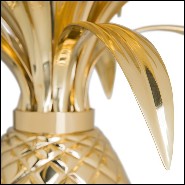 Lampe de table en forme ananas finition plaquée or 157-Ananas