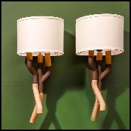 Wall Lamp Bleu Nature - Oakline Wall Lamp Bleu Nature- Oakline  Pacific Compagnie