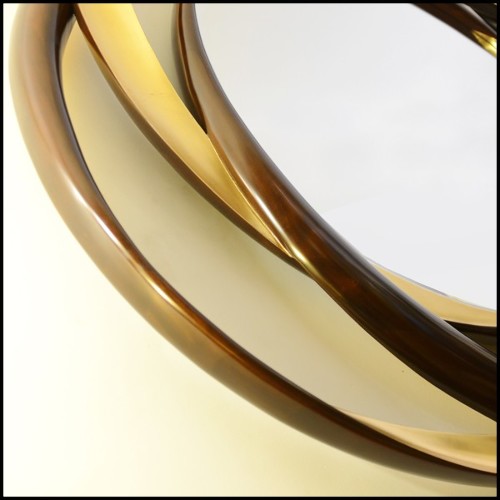 Miroir 119- Gold Circles