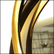 Miroir 119- Gold Circles
