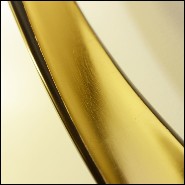 Mirror 119- Gold Circles