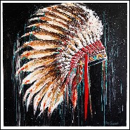 Coiffe, peinture acrylique par Olivia Fournier PC-Coiffe