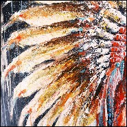 Coiffe, peinture acrylique par Olivia Fournier PC-Coiffe