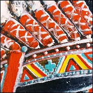 Coiffe, peinture acrylique par Olivia Fournier PC-Coiffe