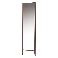 Mirror with frame in ash wood natural finish 163-Panelash Floor