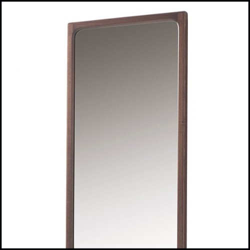 Mirror with frame in ash wood natural finish 163-Panelash Floor