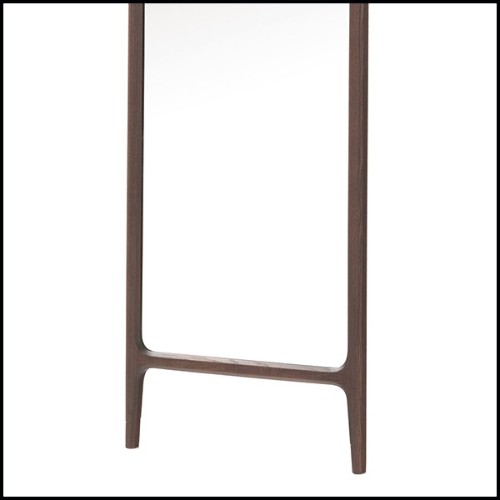 Miroir avec cadre en frêne finition naturelle 163-Panelash Floor