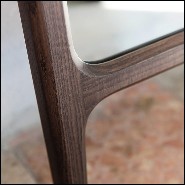 Mirror with frame in ash wood natural finish 163-Panelash Floor