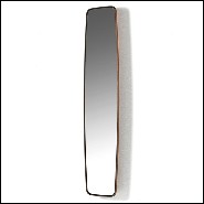 Mirror with solid walnut frame 163-Sticky Walnut