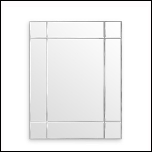 Mirror widow-shaped in bronze finish 24-Beaumont XL