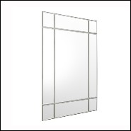 Mirror widow-shaped in bronze finish 24-Beaumont XL