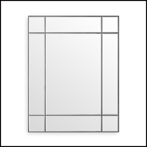 Miroir style fenêtre finition bronze -24 Beaumont XL Bronze