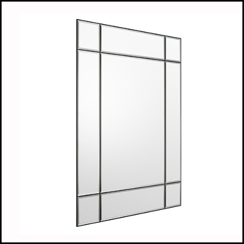 Miroir style fenêtre finition bronze -24 Beaumont XL Bronze