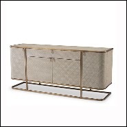 Dresser in woven oak veneer 24-Napa Valley