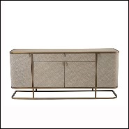 Dresser in woven oak veneer 24-Napa Valley