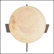 Table Lamp alabaster sphere 24-Scorpios S