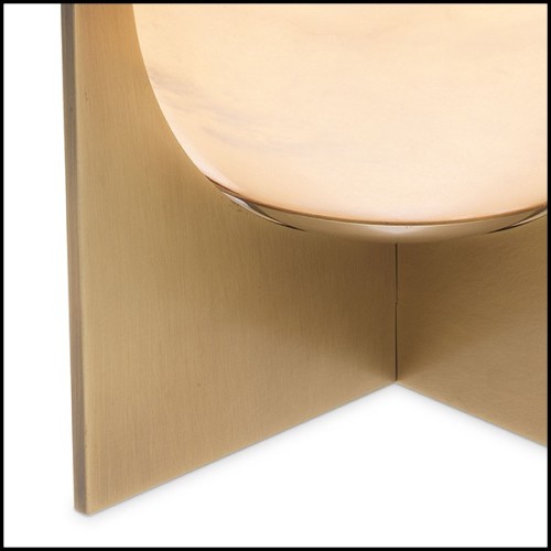 Lampe à poser avec sphère en alabaster 24-Scorpios S