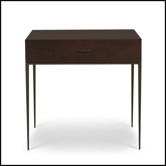 Side table forged metal and slimline legs 119-Vallet