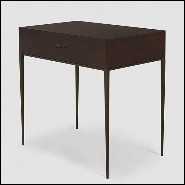 Side table forged metal and slimline legs 119-Vallet