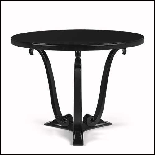 Side Table with iron forged base 119-Navour