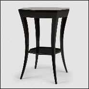 Side Table in mahogany veneered top 119-Azure