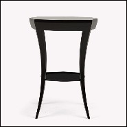 Side Table in mahogany veneered top 119-Azure