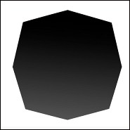 Side Table in mahogany veneered top 119-Azure