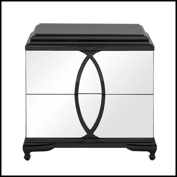 Side Table mahogany with cabriole legs 119-No5 S