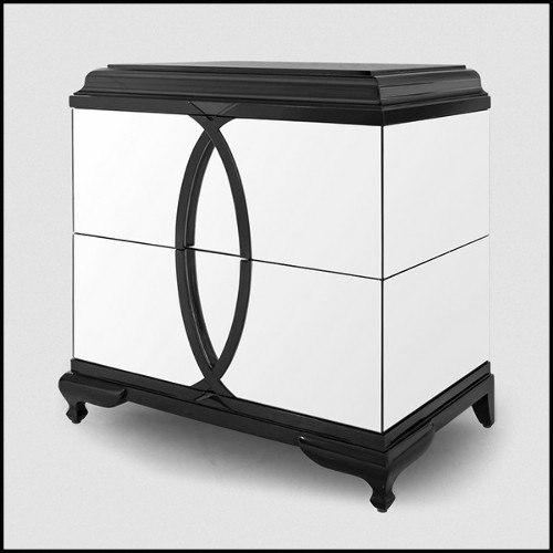 Table d'appoint en acajou avec pied cabriole 119-No5 S