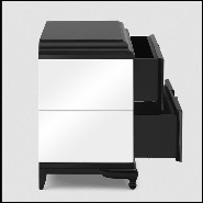 Table d'appoint en acajou avec pied cabriole 119-No5 S