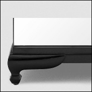 Side Table mahogany with cabriole legs 119-No5 S