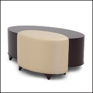 Side Table interlocked ottoman 119-Chaumont