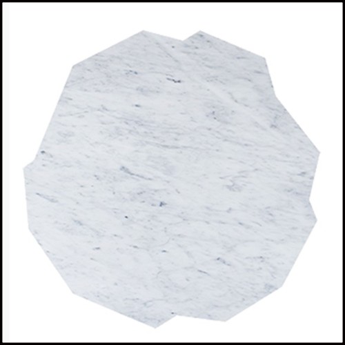 Coffee Table irregular faceted marble 119-Marmo