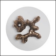 Coffee Table sculptural resin base 119-Rodin