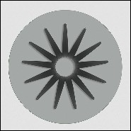 Dining Table mahogany and clean tempered glass 119-Niemeyer l