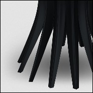 Dining Table mahogany and clean tempered glass 119-Niemeyer l