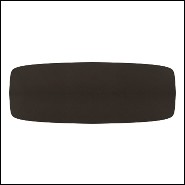 Mahogany dining table and nickel base 119-Eiffel I