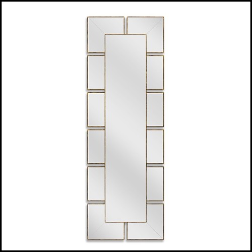 Miroir en panneaux de miroir coupés à la main 119-Jensen High