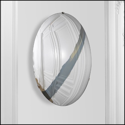 Wall object round convex stripes 24-Cleveland