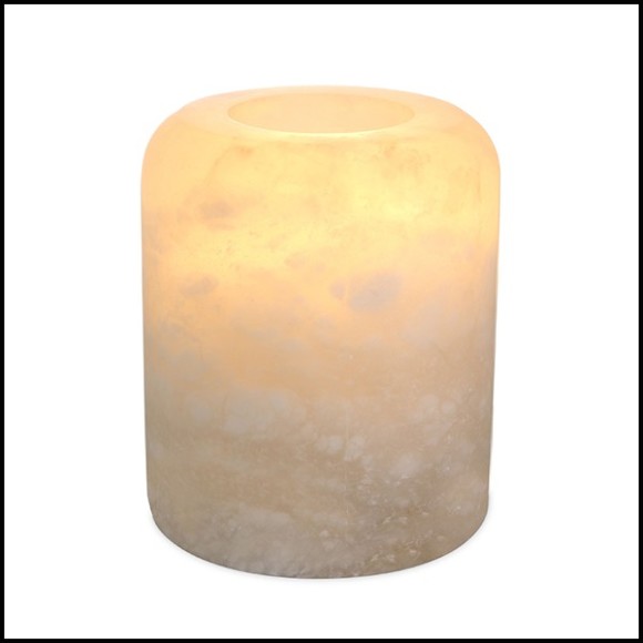 Candle Holder Alabaster 24-Intense S