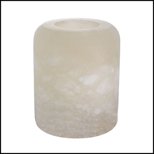 Candle Holder Alabaster 24-Intense S