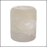 Candle Holder Alabaster 24-Intense S
