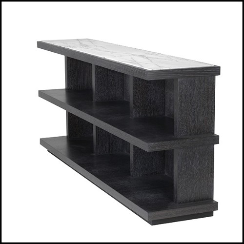 Sideboard in grey oak and marble 24-Miguel S